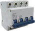 Din Rail Mount Circuit Breaker 63A AC 400V 4 Poles DZ47-63 C63...