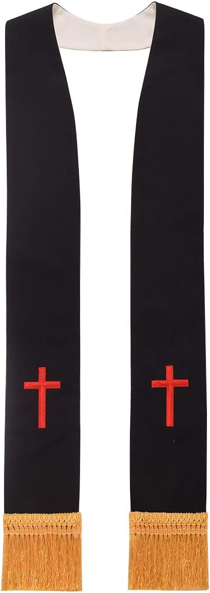 BLESSUME Church Clergy Pastor Reversible Stole...