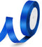 5/8" x 25 Yards Satin Ribbon, Royal Blue Silk Ribbon Ideal for Gift Wrapping, Floral Bouquets, Crafts, Wedding Party Decorations, Christmas and Se...