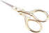 Crossstitch Scissors, Premium Tailor Scissors Fabric Scissors DIY Antique Sewing Shears Dresser Embroidery Tool Small Scissor(Gold)...