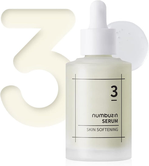 numbuzin No.3 Skin Softening Serum | Pore Care, Textured Skin, Bifida, Galactomyces, Niacinamide, Adenosine, Panthenol | Korean Skin Care for Face...