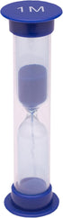 Sand Timer for Kids Set of 4 Small Colorful (Multi) Hour Glass Acrylic Covered Clock 1Min 2Min 3Min 5Min for Classroom, Home & Kids Room...