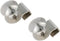 Round Shape Glass Cabinet Door Knob No Need Drill Cabinet Pull Handles -Pack of 2...