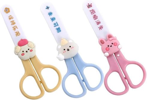Art Scissors 3PCS Cute Tiny Scissors Portable Mini Art Paper Scissors Home Multifunctional Hand Scissors Student Stationery School Office Supplies...