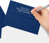 LUXPaper A7 Invitation Envelopes | Peel & Press | 5 1/4" x 7 1/4" | Navy Blue | 80lb. Text | 50 Qty...