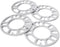 4Pcs Universal Wheel Spacers 5mm for Most 4 Lug & 5 Lug Wheels, PCD 98mm to 120mm, 4x100 4x108 4x100 5x100 5x108 5x110 5x112 5x114.3 5x115 5x120 5...