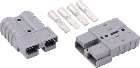 Allstar Performance ALL76320 Gray 50 Amp Rating Battery Cable Quick Disconnect for 6 Gauge Size Wire - Pair...
