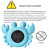 Baby Bath Thermometer,Newborn Swimming Safety Toy Thermometer,Bathtub Water Thermometer,Large Eyed Crab Toy Floating Water Temperature Gauge Baby ...