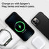 Spigen Mag Fit Duo Designed for MagSafe Charger Stand Charging Pad Case for iPhone 16, 15, 14, 13, 12 Models/Apple Watch All Series/Airpods - Whit...