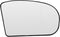 X AUTOHAUX Car Right Side Rearview Heated Mirror Glass with Backing Plate for Mercedes-Benz C-CLASS W203 2000-2007 No.A2038100221...