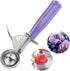 Ice Cream Scoop, Small Size Cookie Scoop Melon Baller Scoop with Trigger Release for Meatballs Melon, Ice Cream Scoop Stainless Steel Scoopers (Sm...