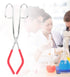 Lab Beaker Tongs Lab Tool Supplies 9.8in Length with Rubber Coated Ends for 50mL - 1000mL Capacity Beaker...