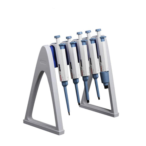 Laboratory Pipettor Stand, Stable Holding up 6 Pipettors, Useful Linear Pipette Stand Pipette Rack for Lab...