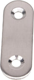 BQLZR Stainless Steel 2 Holes Flat Corner Brace Plate Connector 47x15.5x5mm Pack of 10...