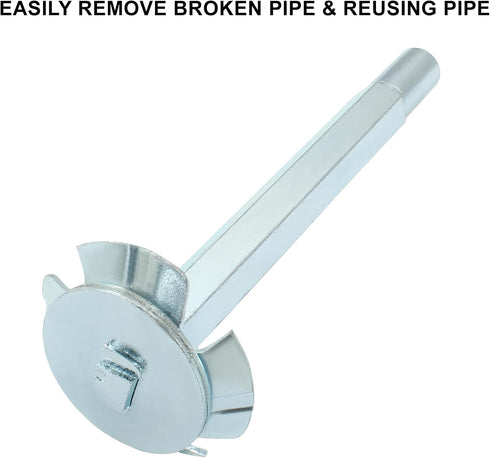 PVC Pipe Reamer, 1-1/2 Inch Plumbing PVC Fitting Socket Saver Efficient Plumbing Fitting Saver Tool for Removing SCH 40 from Hub - Perfect for 1/2...