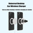 8PCS Universal Metal Rings Sticker, 3M Adhesive Phone Case Cover, Adapter Rings for Magnetic Wireles Phone Grip, Ultra Thin Car Charger Conversion...