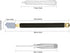Glass Cutter Tool Set, 2mm-20mm Pencil Style Oil Feed Carbide Tip with Extra Replacement Head and Oil Dropper for Mosaic/Tiles/Mirror/Stained Glas...