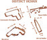 Caliber Gourmet Cookie Cutter Mold Set - Gun Shaped, Rifle, Bullet, Revolver, Cutters - Funny Military Theme for Adults, Kids, Kitchen Supply, Chr...