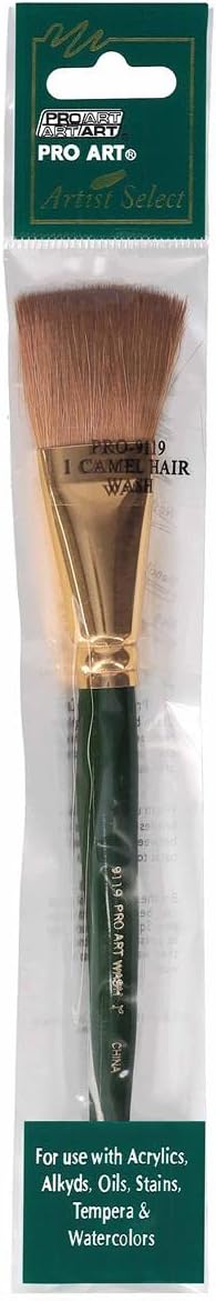 Pro Art Camel Paintbrush, Natural...