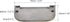 uxcell Finger Flush Pull Handle 74x34x5mm Rectangle for Drawer Door Bronze Tone...