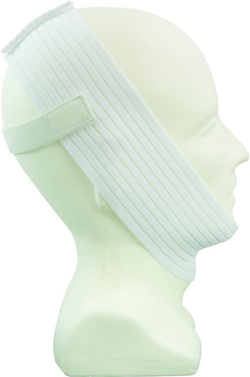 Carex Chin Strap for CPAP Users - Stop Snoring Chin Strap - Anti Snore Chin Strap, White, 1 Count...