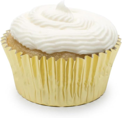Fox Run Christmas Foil Muffin and Cupcake Liners, Set of 45 Standard Size Wrappers...