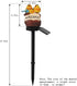 Solar Decor Lights, Welcome Birds Solar Powered Outdoor Garden Light, Resin Animal LED Lights with Stake, Waterproof Solar Stake Lights Decoration...