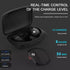 SUNOL T16 Wireless Earbuds 80hrs Playtime Wireless Charging Case Digital Display,Wireless Earbuds Bluetooth Headphones, LED Display Over-Ear Buds,...
