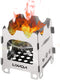 Lixada Camping Wood Stove Folding Lightweight Stainless Steel Wood Burning Stove Portable Backpacking Alcohol Stove for Outdoor Camping Hiking Pic...