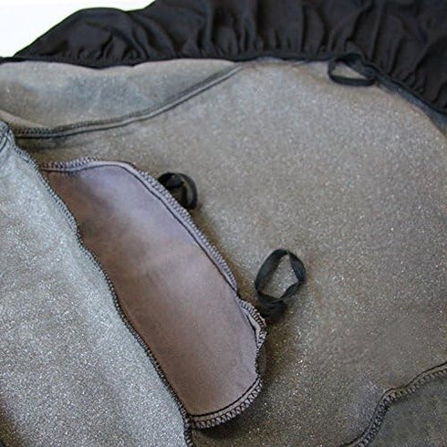 Universal Single-Piece Mesh Seat Cover Gray...
