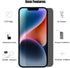 (3+3) For iPhone 14 (6.1") (3 Pack) Anti Spy Private Tempered Glass Film Privacy Screen Protector and (3 Pack) Camera Lens Protector [Not Affect F...