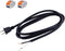 Power Cord Replacement 2 Prong 14AWG SJT Heavy Duty Power Supply Polarized Plug 14 Gauge 6 Foot Pigtail 2 Wires AC Cable Open End 15 Amp 1875W...