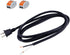 Power Cord Replacement 2 Prong 14AWG SJT Heavy Duty Power Supply Polarized Plug 14 Gauge 6 Foot Pigtail 2 Wires AC Cable Open End 15 Amp 1875W...