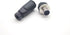 M12 Cable Connector Circular Waterproof Aviation Plug Field Installable Screw Termination Unshield Straight (5 Pin Male A-Code)......