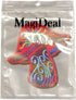 MagiDeal Mushroom Boho Hippie Retro Love Peace Weed Trance Embroidered Applique Iron-on Patch...