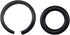 (6 Sets) 1/2" Retaining Ring Clip with O-Ring for Milwaukee Electric/Pneumatic Type Impact Wrench, Retainer Ring Anvil Install Tool Included...