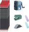 24 Count Writing Pencils, Pre-Sharpened, 2B Pencil,Gift box packaging(include 24 count Pencil+1 Pencil Sharpener+2 erasers+1 stapler+830 Staples)...