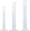 Milliliter Measuring Cup 3pcs Plastic Lab Supplies 10ml+25ml+50ml Scaled Measuring Cup Laboratory Equipment Chemistry Lab Beaker Laboratory Equipm...