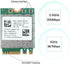Computer Upgrade King Wireless Card RTL 8822CE 802.11ac/abgn PCIe WLAN with Bluetooth 5.0 (Made_by_Realtek)...