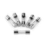 Quick Fast-Blow Glass Tube Fuse 6 x 30 mm Assorted Kit 0.5Amp 1Amp 2Amp 3Amp 5Amp 8Amp 10Amp 15Amp (Pack of 80) + 10 Pieces Fuse Clips Holder...