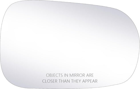 Passenger Side Replacement Mirror Glass - Compatible with Honda vehicles - Accord 1998-2002 sedan - non-Heated, without Backing Plate...