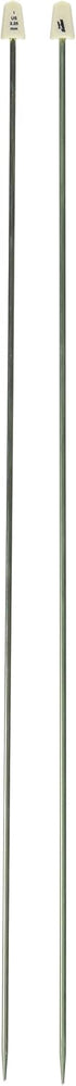 Susan Bates 14-Inch Silvalume Single Point Knitting Needle, 2.25mm, Silver Green......
