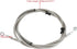 HIAORS 86" Stainless Braided Hydraulic Brake Hose Line for GY6 Kazuma Sunl Taotao Roketa Jonway Scooter Moped ATV Dirt Bike Go Kart Parts...