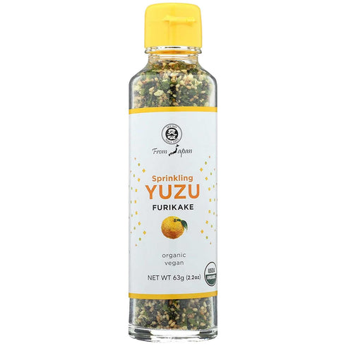 Muso from Japan - Yuzu Furikake Seasoning, USDA Organic, Vegan Friendly, No Additives, Refreshing Citrus Flavor for Rice, Sushi - 2.2 oz (Pack of ...