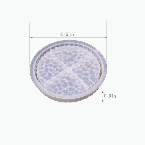 DIY Resin Tray Mold, Rectangular Mold, Jewelry Dish Box and Candle Holder Epoxy Resin Mold for Resin Craft Making, Perfect for Fruit Snack Tray an...