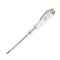 Fielect 3pcs Tester Screwdriver, Voltage Tester Light Circuit Tester Electric Test Pen Screwdriver AC100-500V Clear...