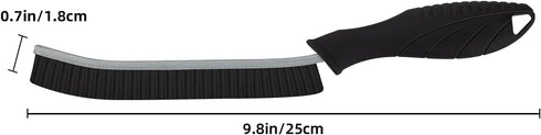 Hard Bristle Crevice Cleaning Brush - Cleaning Tools for Household Use, Multifunctional Gap Cleaning Supplies for Kitchen, Bathroom, Toilet, Windo...