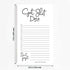 Bliss Collections To Do List Notepad, Get Stuff Done, Magnetic Weekly and Daily Planner for Organizing and Tracking Grocery Lists, Appointments, R...