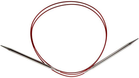 ChiaoGoo Red Lace Circular 47 inch (119cm) Stainless Steel Knitting Needle Size US 10 (6mm) 7047-10...