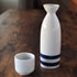 Janome Mino-Yaki Sake Set, 8 oz Bottle & 2 Cups, Tokkuri & Ochoko, Traditional Japanese Ware...